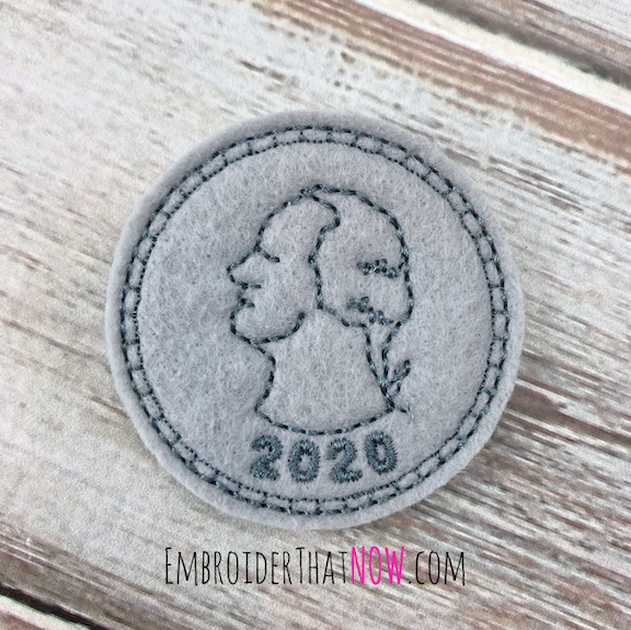 Silver Quarter Coin