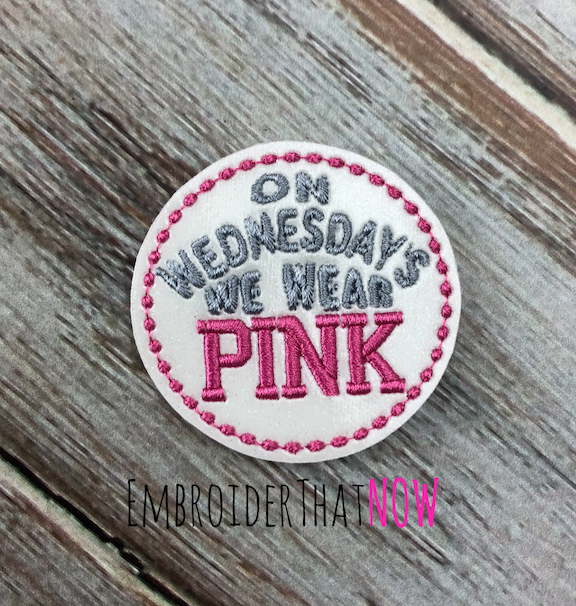 Wednesday We Wear Pink